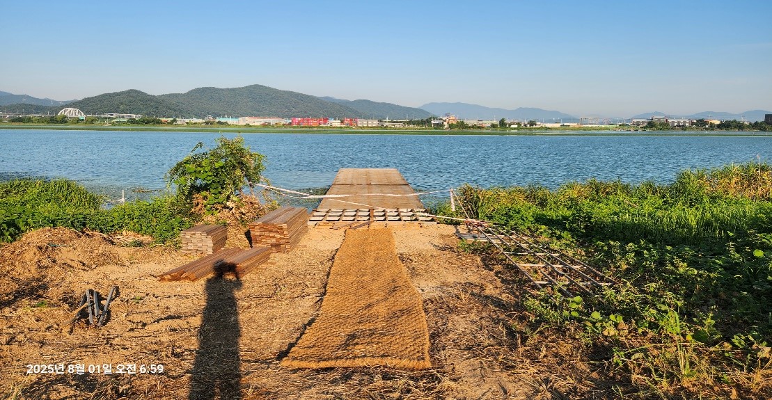 장애인용 데크 정비